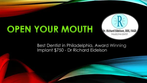 Cosmetic Dentistry Philadelphia