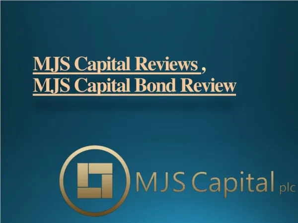 MJS Capital PLC Review, MJS Capital Management