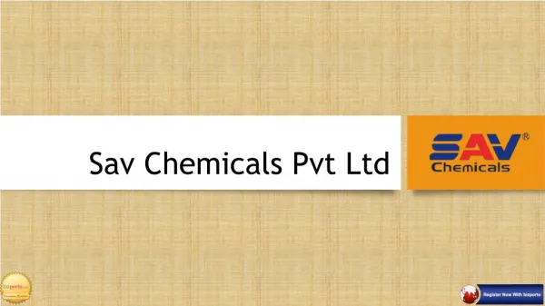 Best manufacturer in pune - sav chemicals pvt ltd