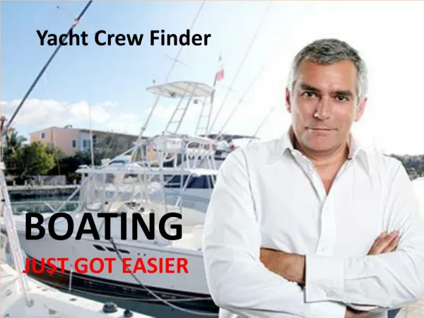 Yacht Crew Finder | Crewoncall.com