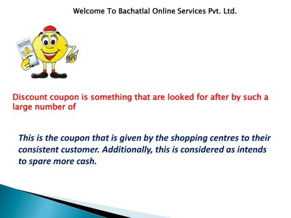 Bachatlal Discount Offers