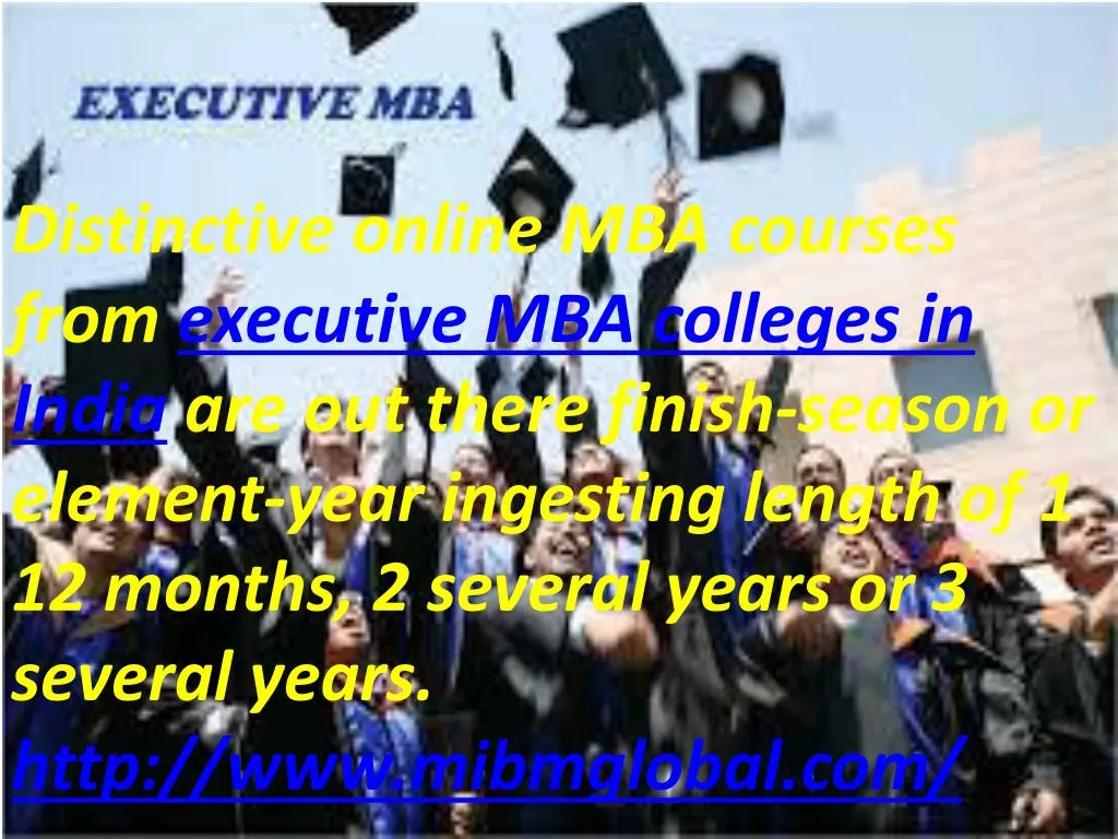 distinctive online mba courses from executive