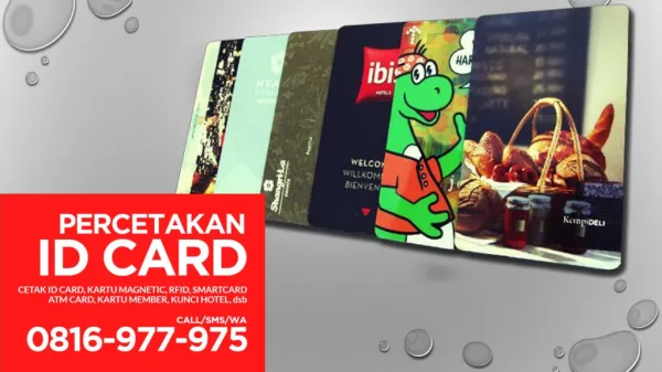 PALING MURAH..!!! WA 0816-977-975 - Harga ID Card, RFID Card