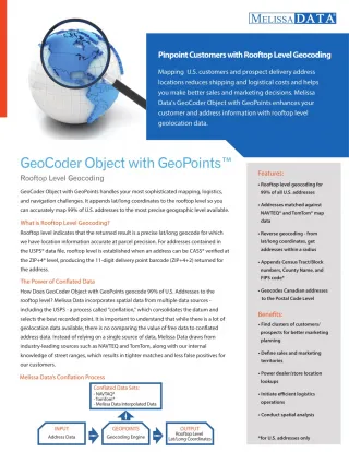 Reverse Geocoding | Melissa - slide 1