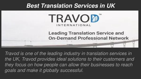 Professional Translation Solutions- Travod International