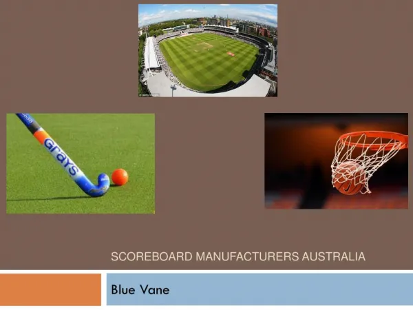 Bluevane Scoreboard Manufacturers Of Australia