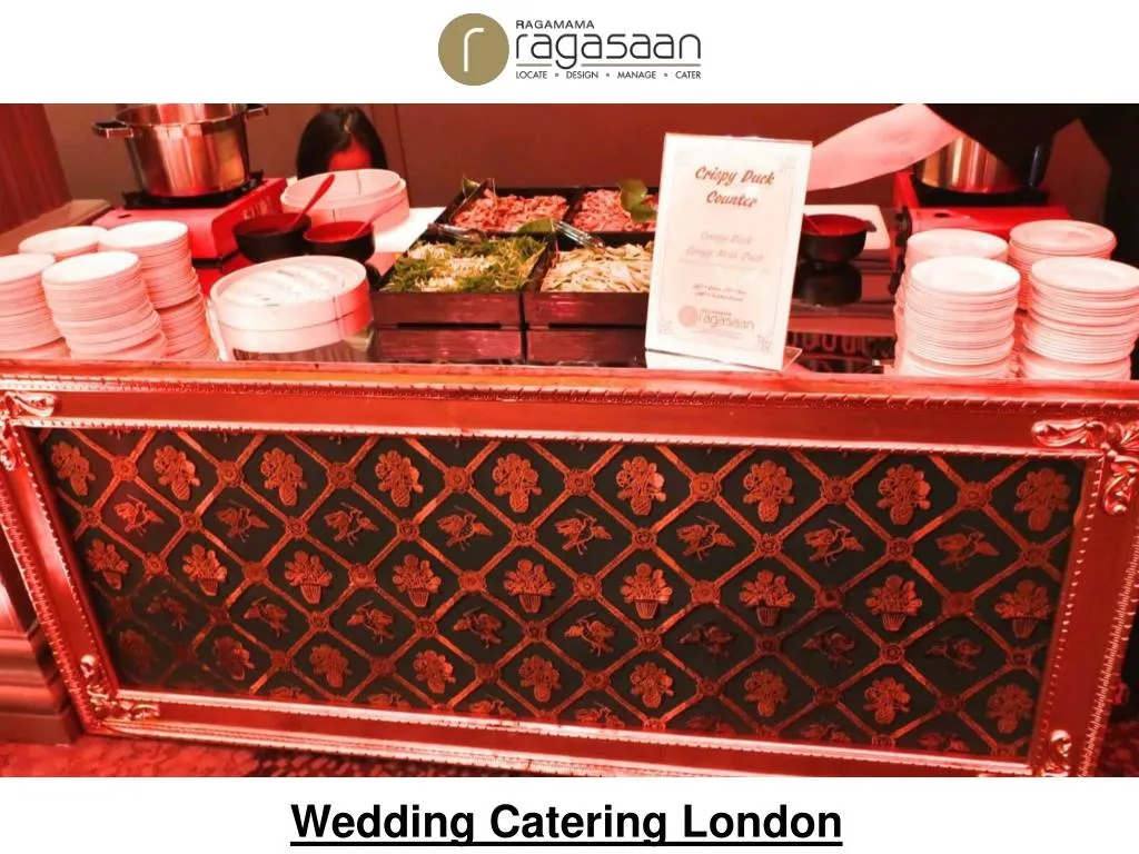 wedding catering london