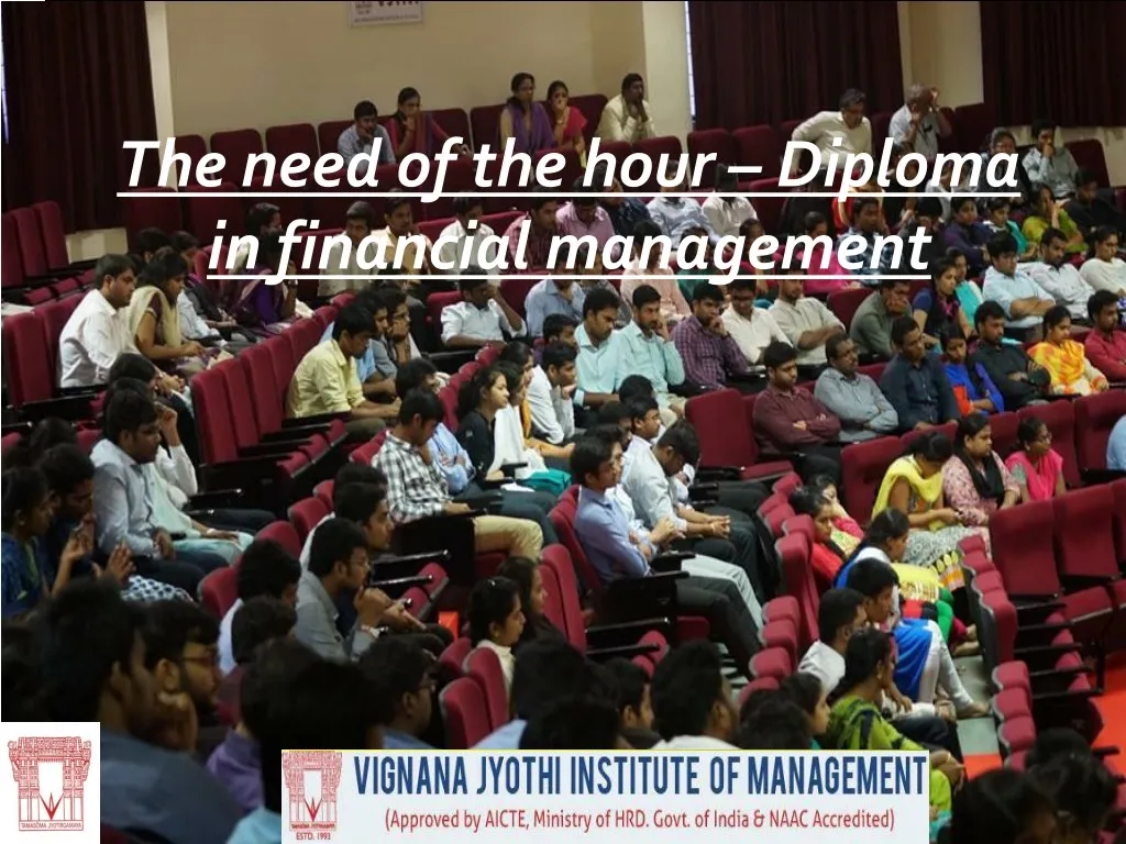 the need of the hour diploma in financial