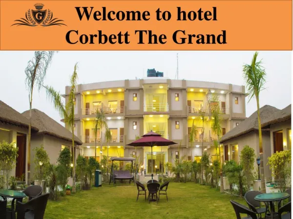 Luxury resorts in corbett