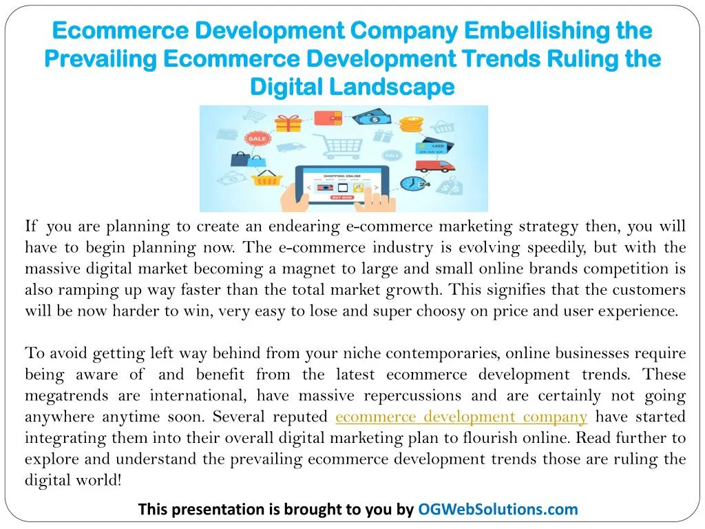 ecommerce development company embellishing