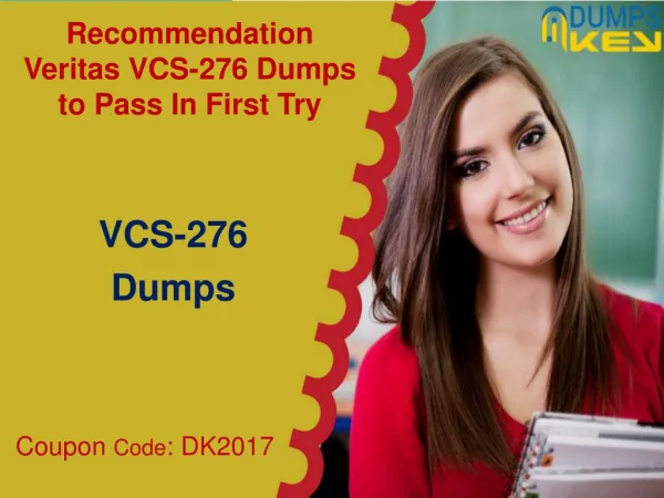 Pass Veritas Certified Specialist VCS-276 Exam