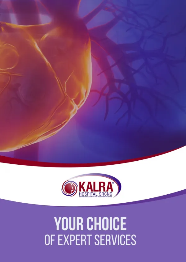 Kalra Hospital Brochure - The Best Hospital In West Delhi