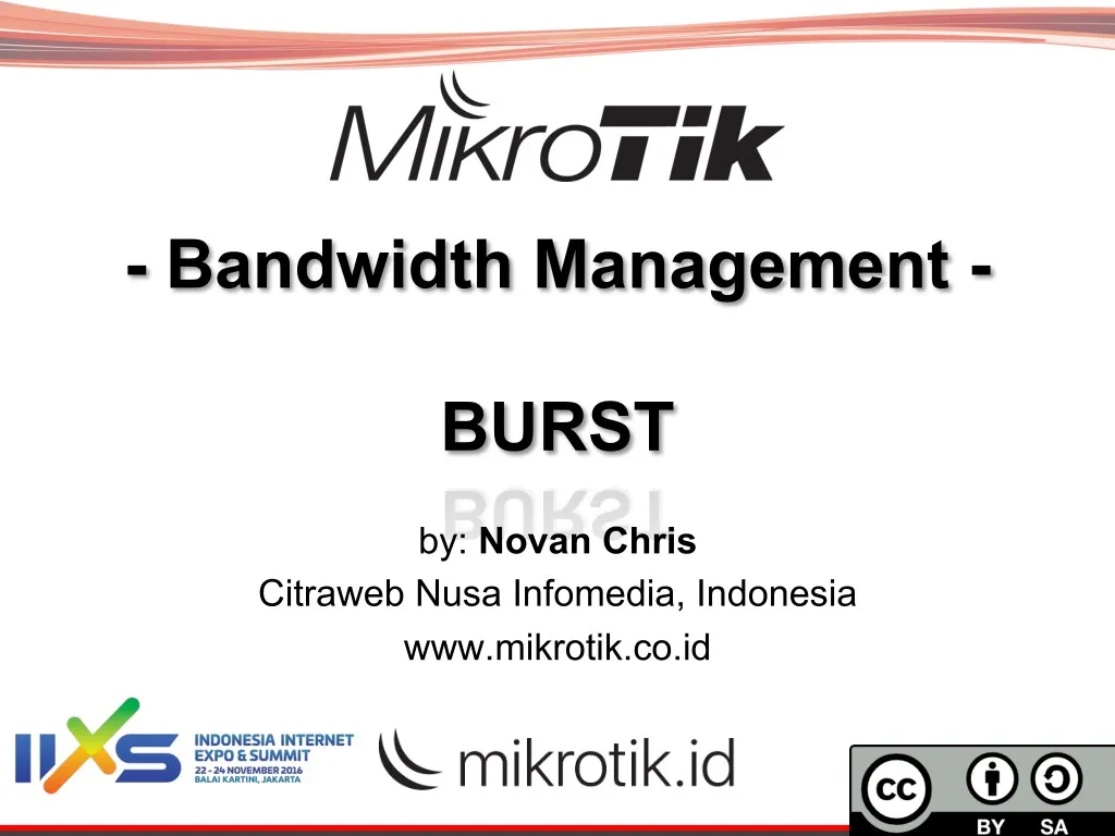 bandwidth management burst