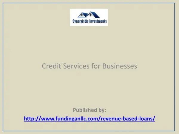 Credit Services for Businesses