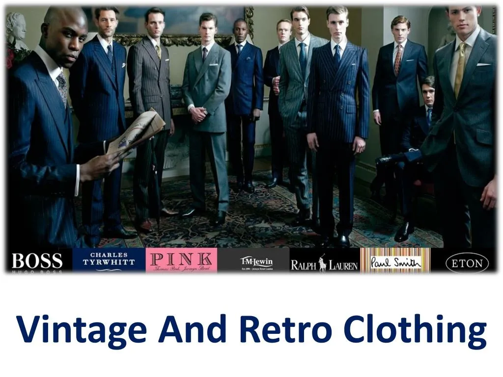 vintage and retro clothing