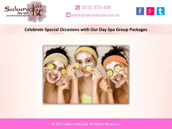 Celebrate Special Occasions with Our Day Spa Group Packages
