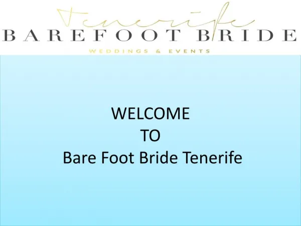 weddings abroad on a budget - Tenerife Wedding Planner ; Barefoot Bride Tenerife