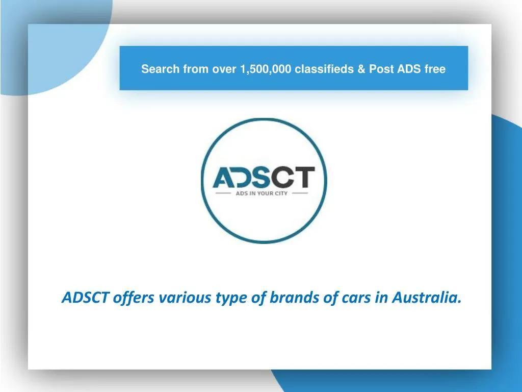 adsct offers various type of brands of cars