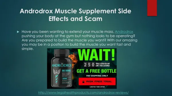 Androdrox Muscle Where to Buy and Free Trial