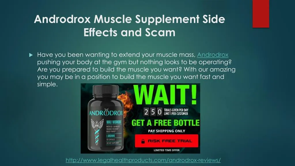androdrox muscle supplement side effects and scam