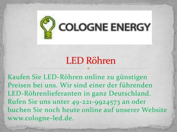 led r hren