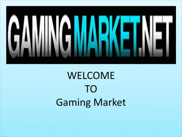 Gaming MarketContact - Gaming Market