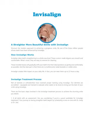 Invisalign - slide 1