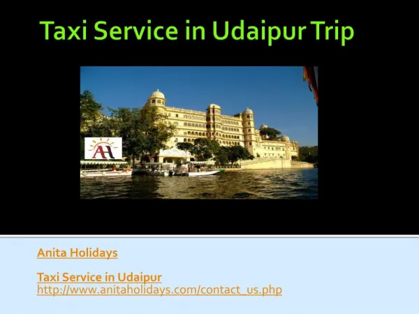 Taxi service in udaipur trip