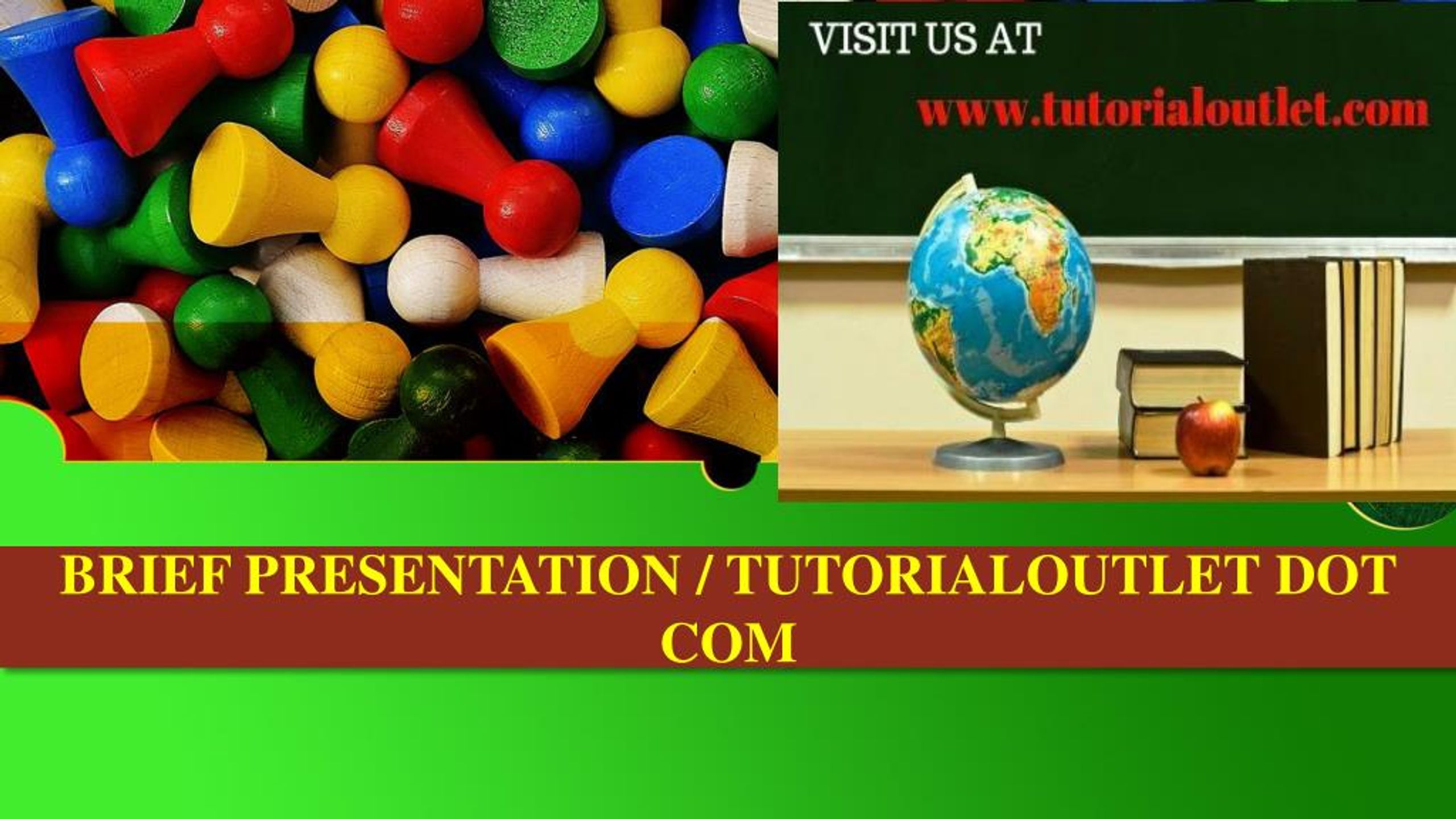 PPT - BRIEF PRESENTATION / TUTORIALOUTLET DOT COM PowerPoint ...