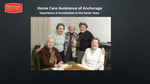 Importance of Socialization in the Senior Years