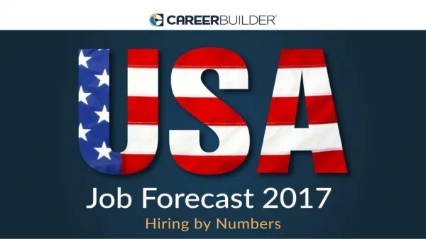 U.S Employment Projections 2017 | CareerBuilder India