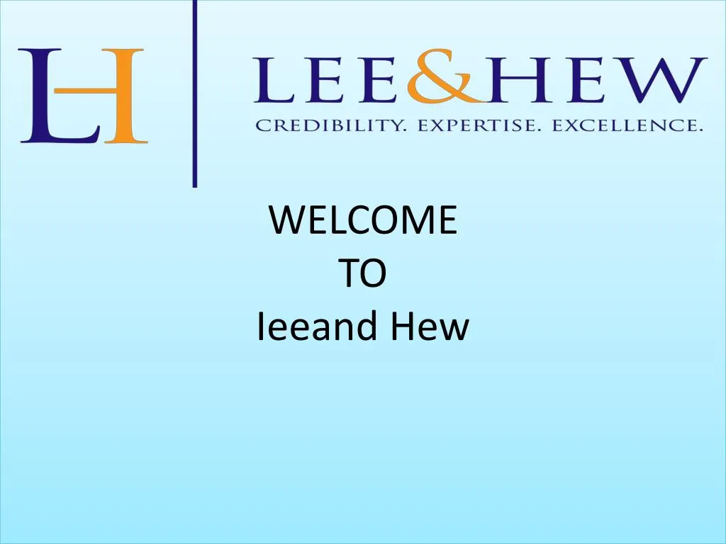 welcome to ieeand hew