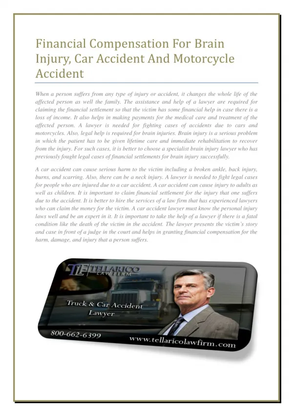 Car accident lawyer & Motorcycle accident lawyer in La, USA