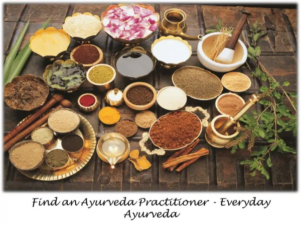 Find an Ayurveda Practitioner - Everyday Ayurveda