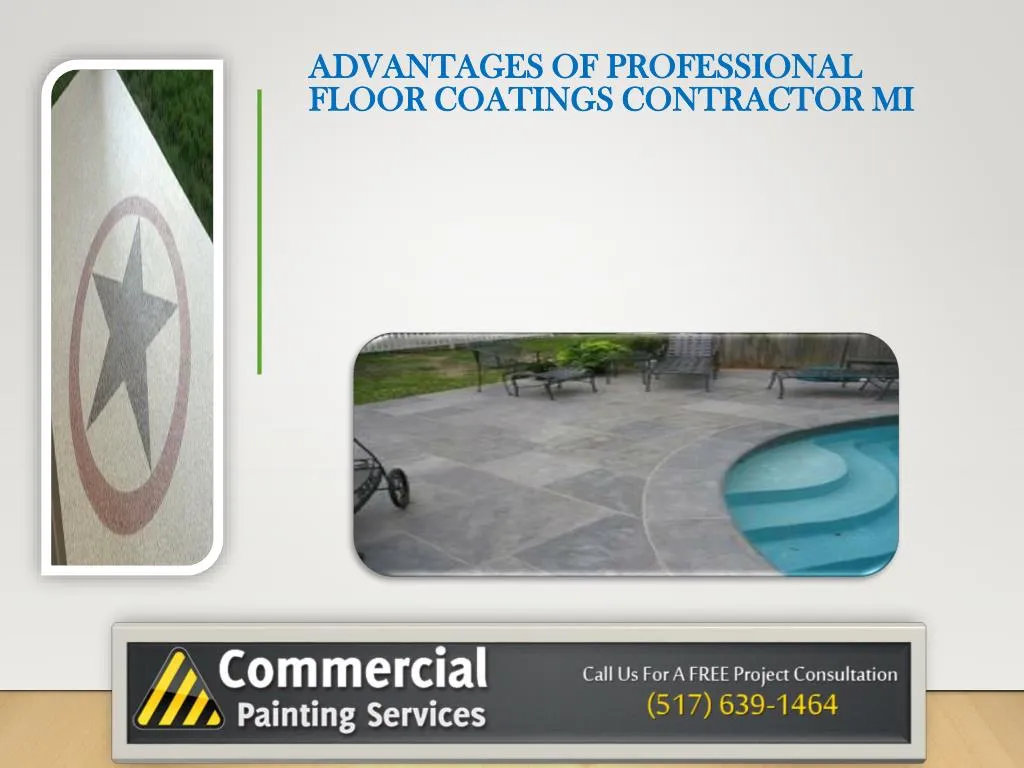 advantages of professional floor coatings contractor mi