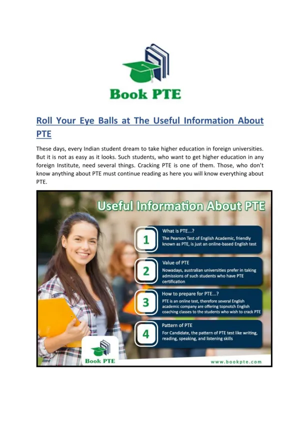 Get PTE Voucher Online and Book your PTE Academic Exam