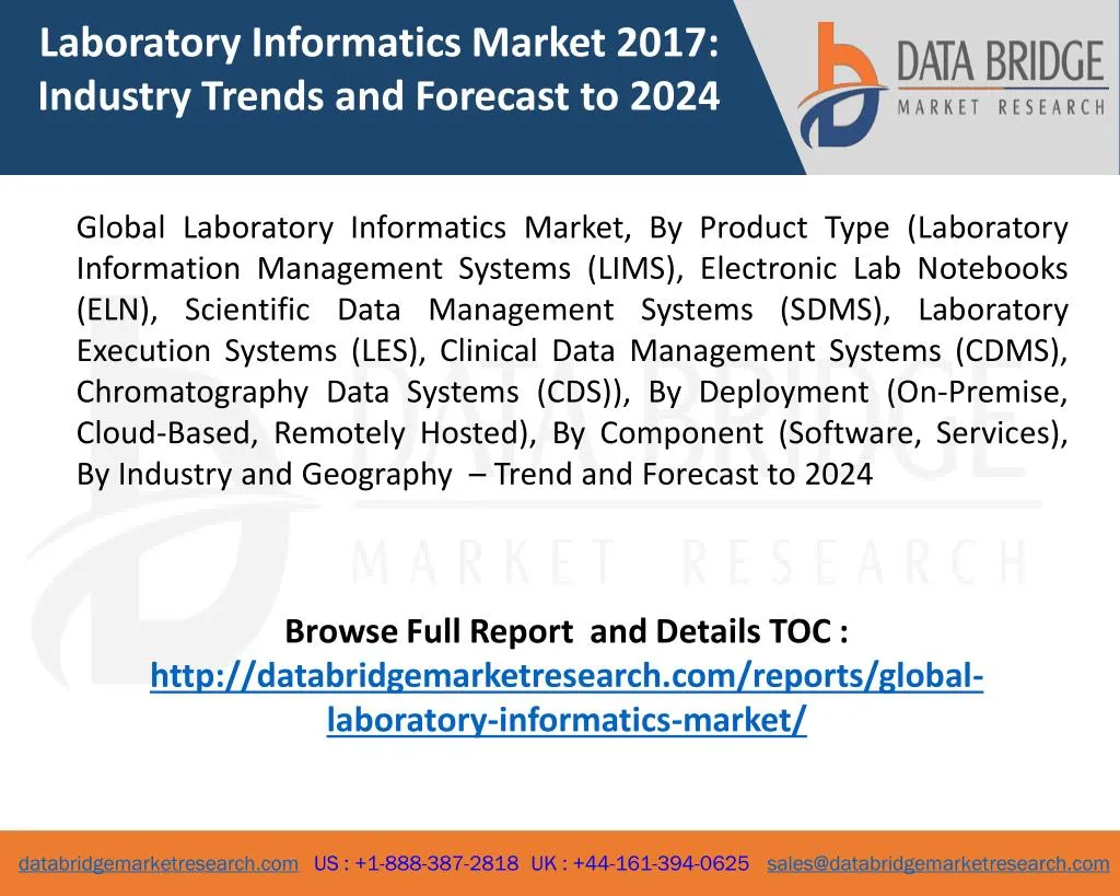 laboratory informatics market 2017 industry