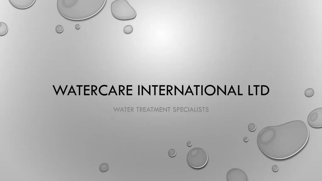 watercare international ltd