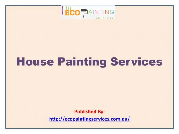 -House Painting Services