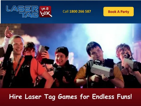 Hire Laser Tag Games for Endless Funs!