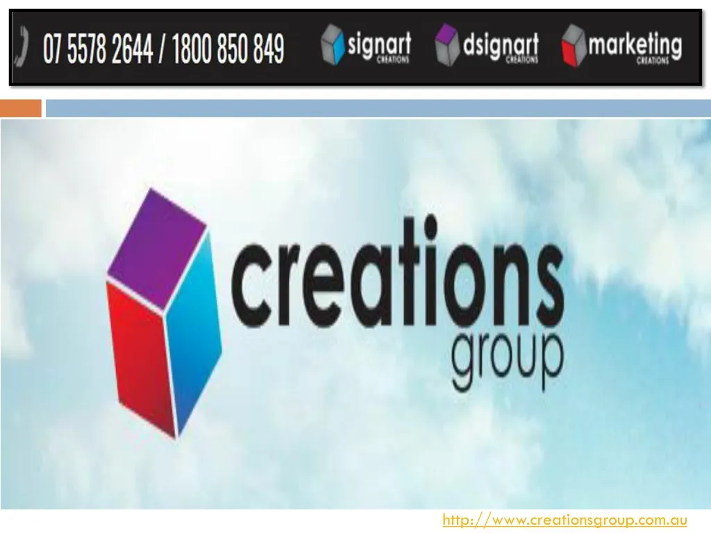 http www creationsgroup com au