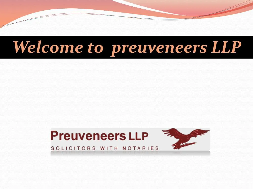 welcome to preuveneers llp
