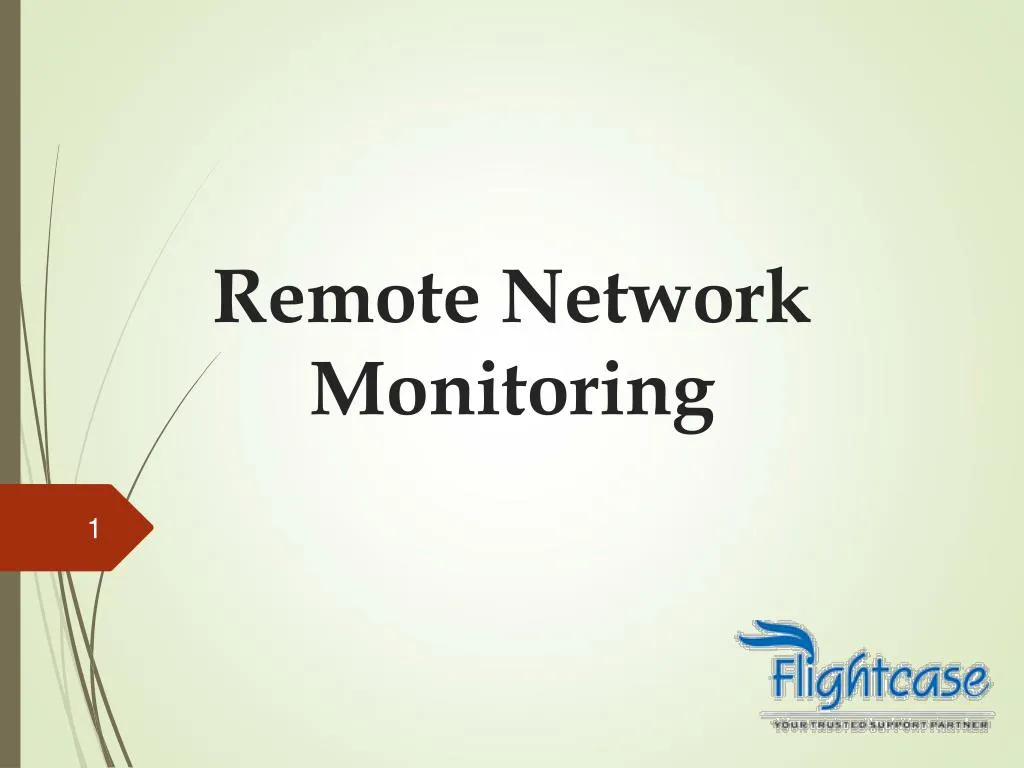 remote network monitoring