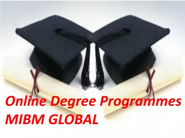 Advantages to say and Online Degree Programmes