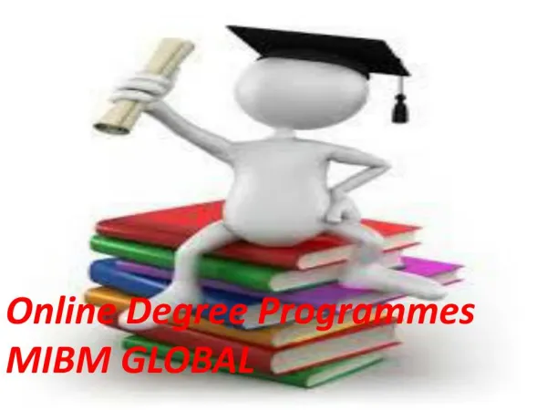 online degree programmes mibm global