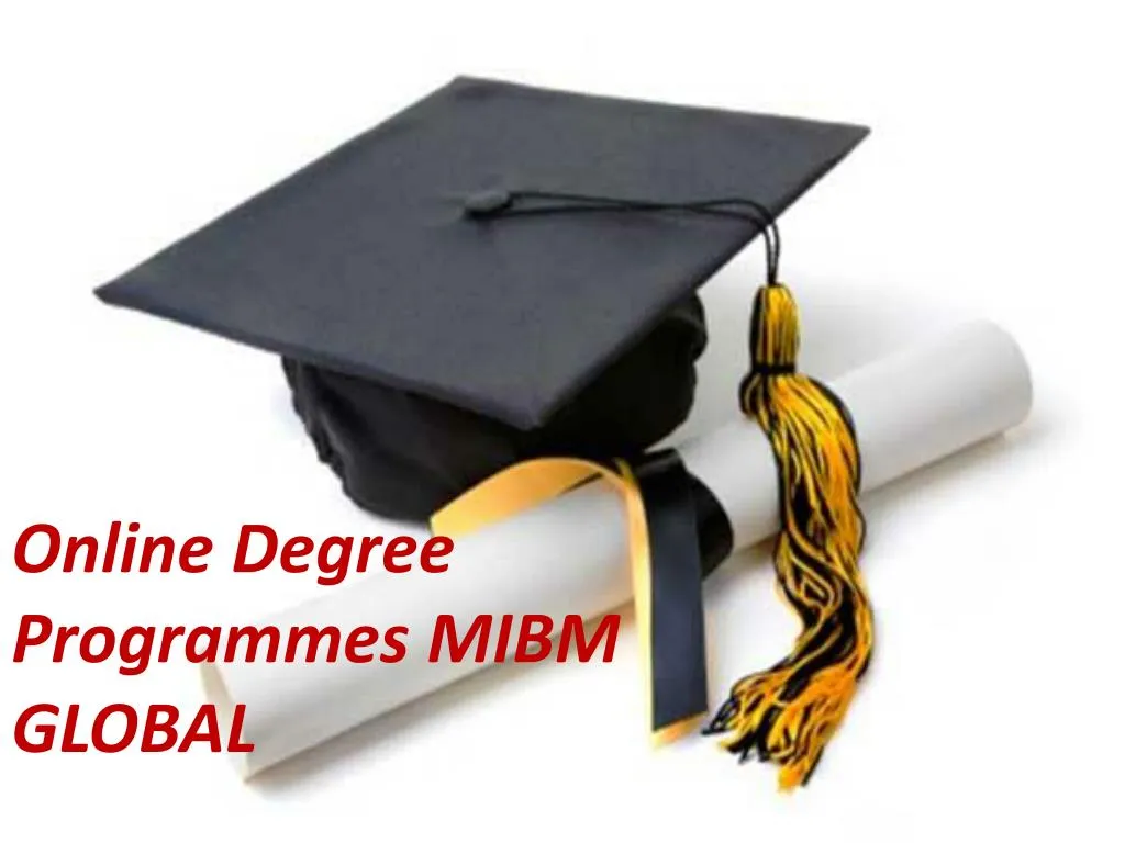 online degree programmes mibm global