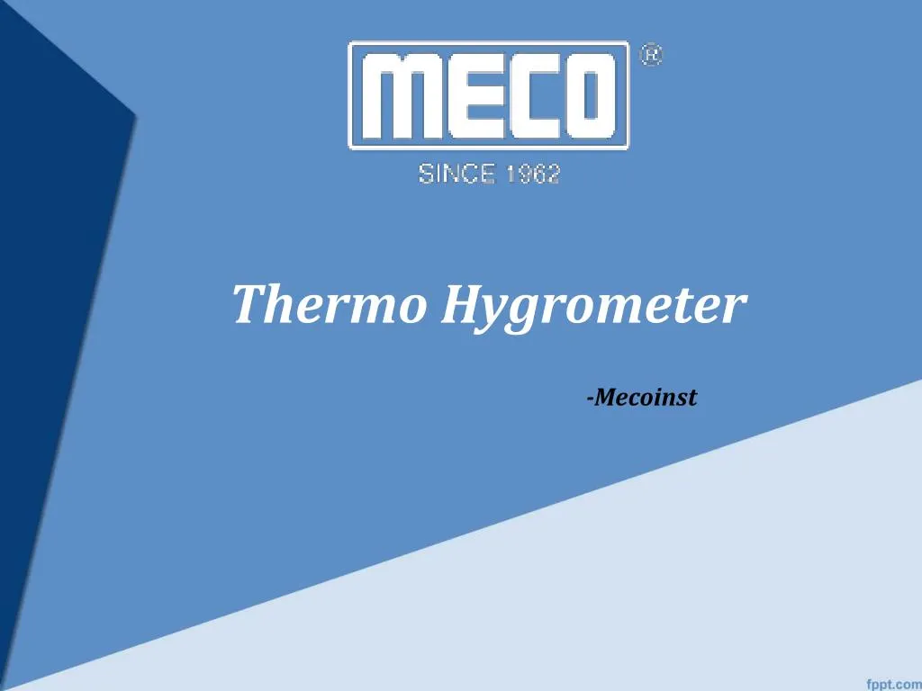 thermo hygrometer