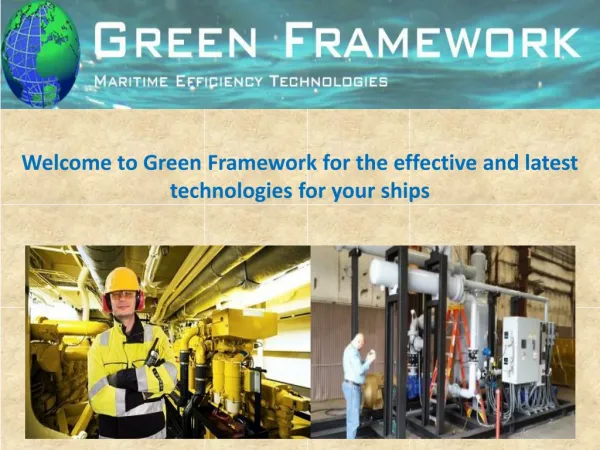 Go green, use green shipping technology