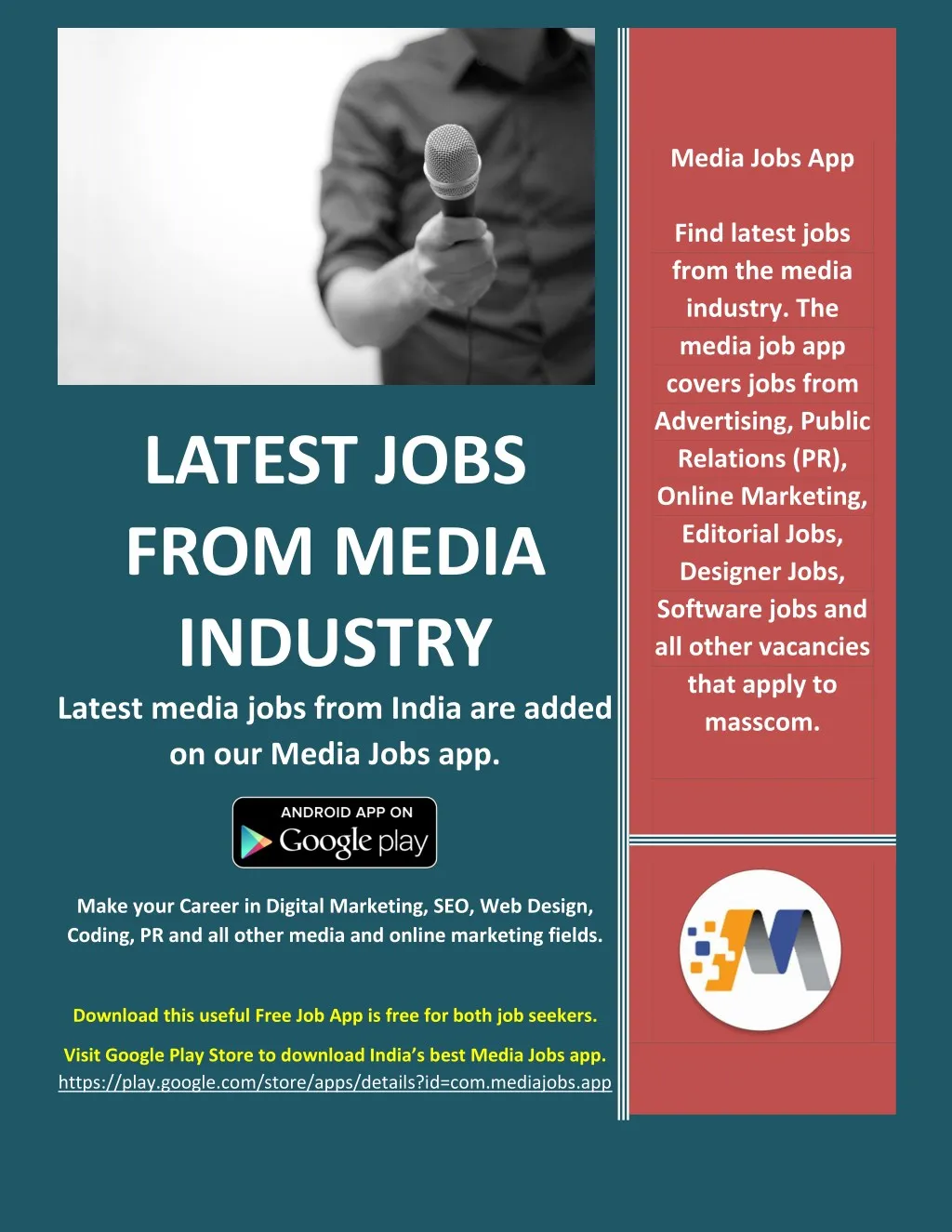 media jobs app