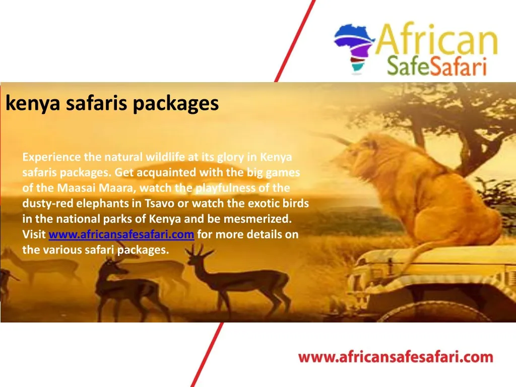 kenya safaris packages
